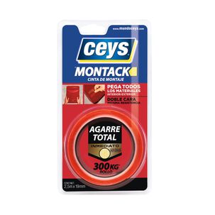 Cinta De Montaje Montack Doble Contacto 19mm X 2.5mts Ceys